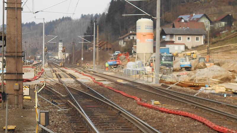 Großbaustelle Wernstein: Infrastruktur für Verkehr wird wesentlich verbessert