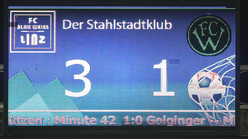 3:1 gegen Wacker Innsbruck