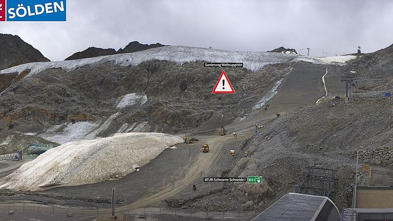 Blasting on the glacier: Greenpeace criticizes the Sölden Ski World Cup
