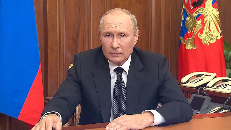 Eskalation: Putin ordnet Teilmobilmachung an