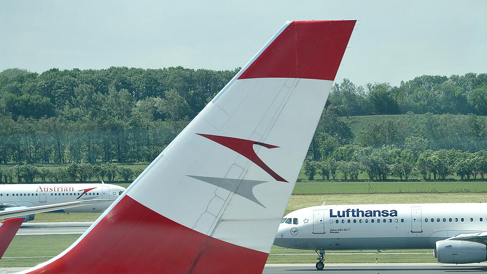 Lufthansa-Töchter in Wien mit zu viel Überkapazitäten