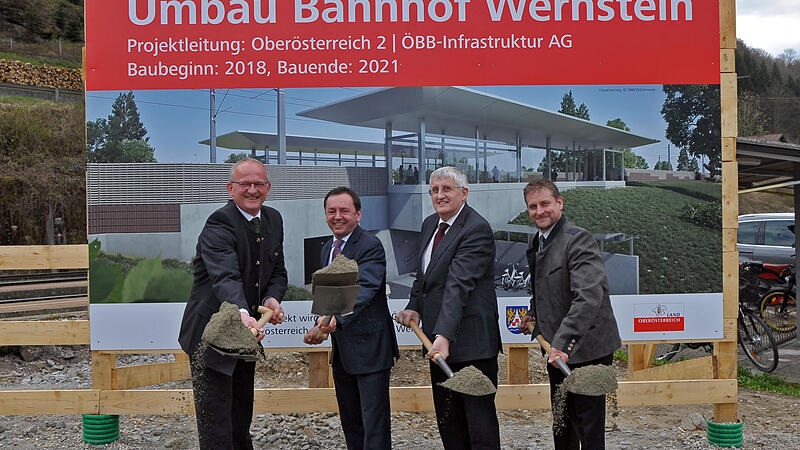 Neuer Bahnhof in Wernstein: "Der letzte Puzzleteil im Streckenausbau"