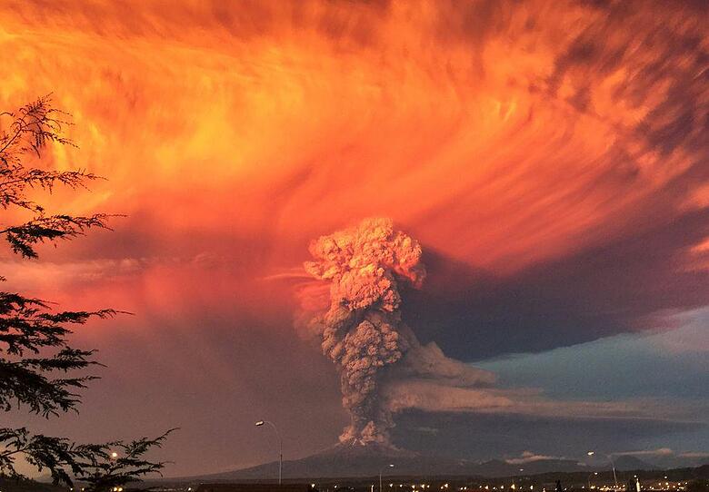 Vulkanausbruch in Chile