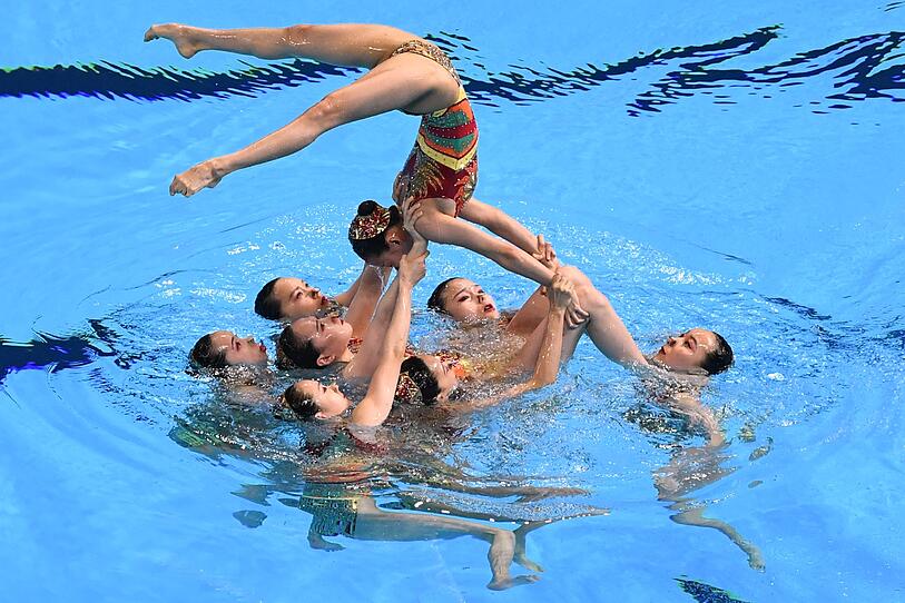 Top-Bilder der Schwimmweltmeisterschaften