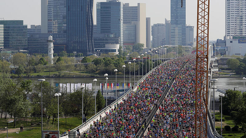 Die besten Bilder des Wien-Marathons
