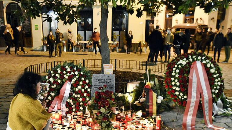 Ein Lichtermeer für die Opfer der Wiener Terror-Nacht
