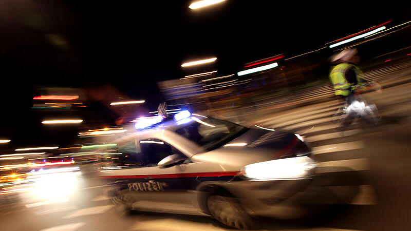 At 180 km/h on the B1: the car driver raced away from the police
