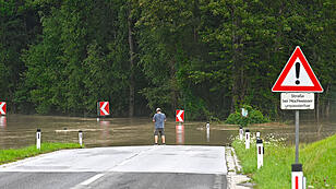 Überflutungen in Oberösterreich