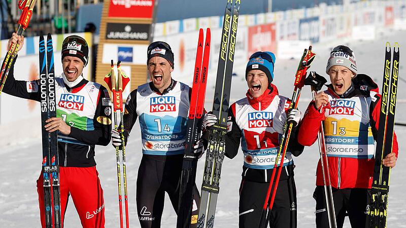 Tolles Teamwork brachte Österreichs Kombinierern die Bronzemedaille
