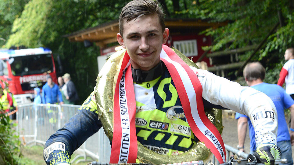 Florian Dieminger gewann beide Läufe souverän