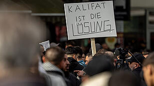 Kalifat Demo Hamburg