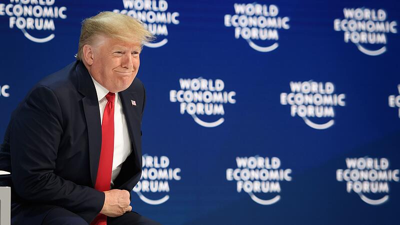 Eigenlob statt Klimaschutz: Trump feierte in Davos das "Modell Amerika"