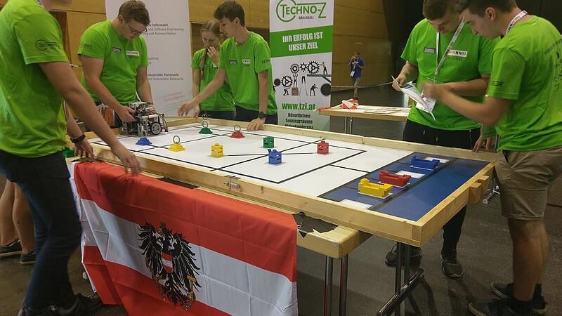 Österreich-Finale für junge Roboter-Tüftler
