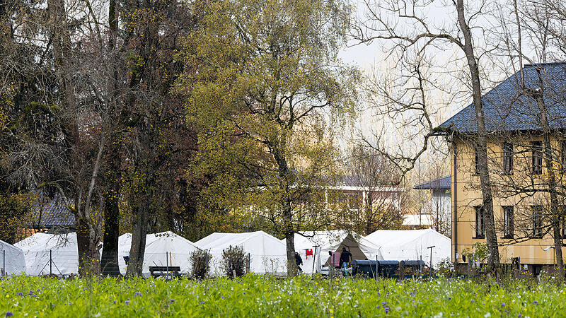 Asylum camp Thalham: eviction notice for tents
