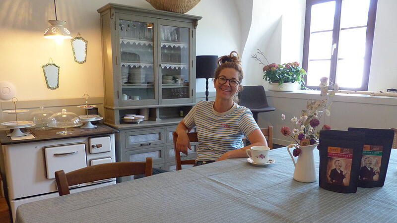 Im neuen Café "Frau Franzi" sollen sich Gäste so wohl fühlen wie in Omas Küche