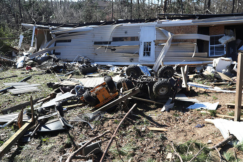 Tornado verwüstete Alabama