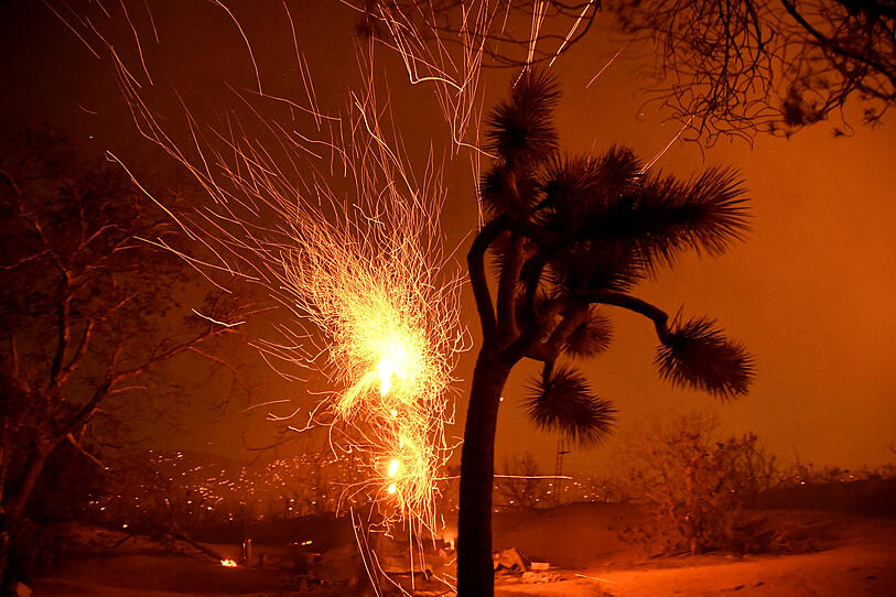 Feuer in Südkalifornien breitet sich schnell aus