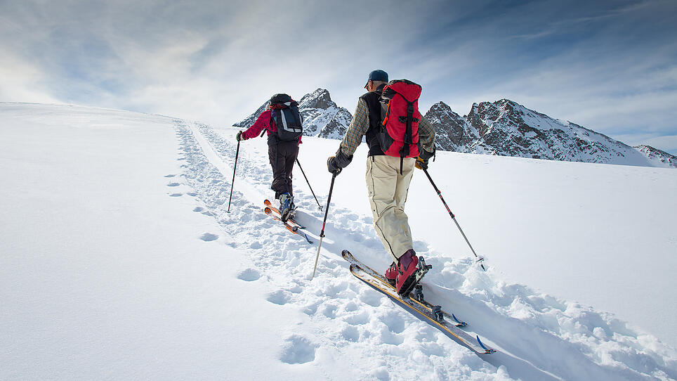Was man für Skitouren braucht: Kraft, Ausdauer und eine gute Technik