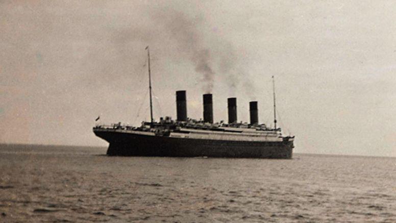 Titanic sank am 14. April 1912