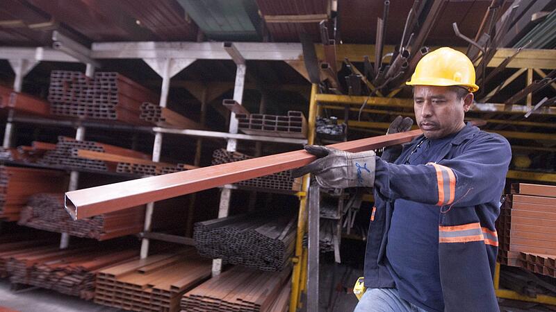 Stahl Arbeiter 