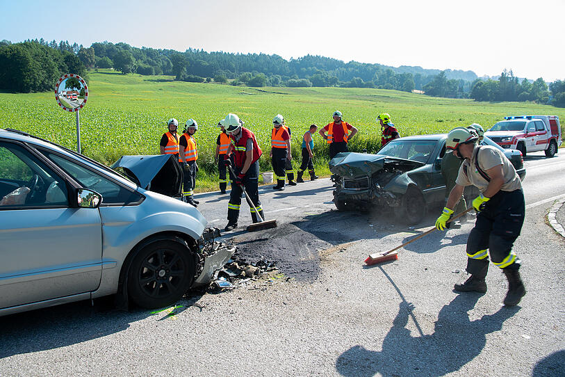 Ein Toter bei Verkehrsunfall in St. Marienkirchen