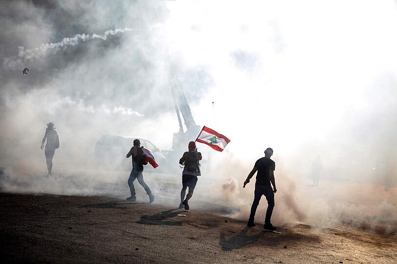 Proteste in Beirut eskalierten