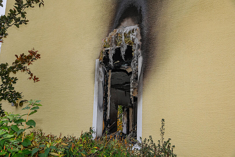 Wohnungsbrand in Obernberg