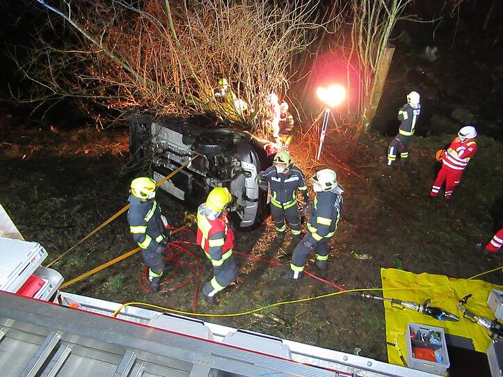 Schwerer Autounfall in Engerwitzdorf