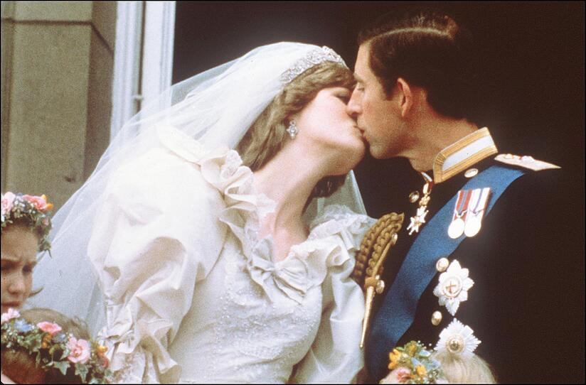 Vor 40 Jahren schlossen Charles und Diana den Bund der Ehe