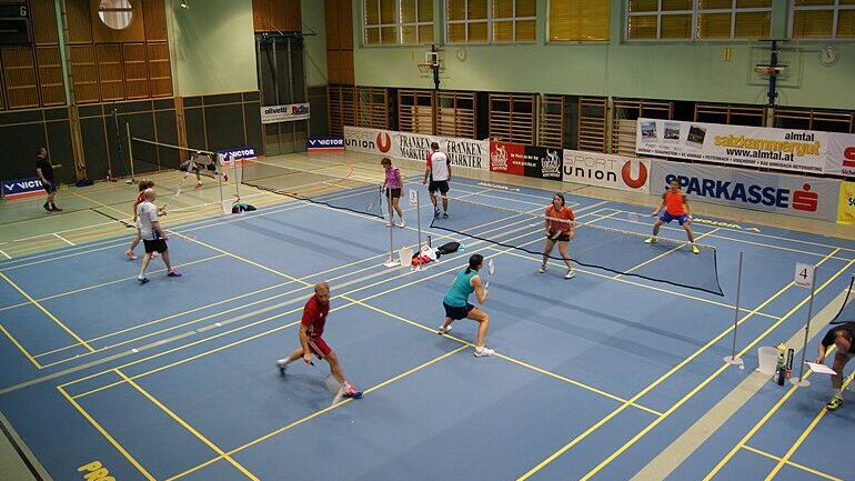Badminton-Oldies in Vorchdorf um Edelmetall