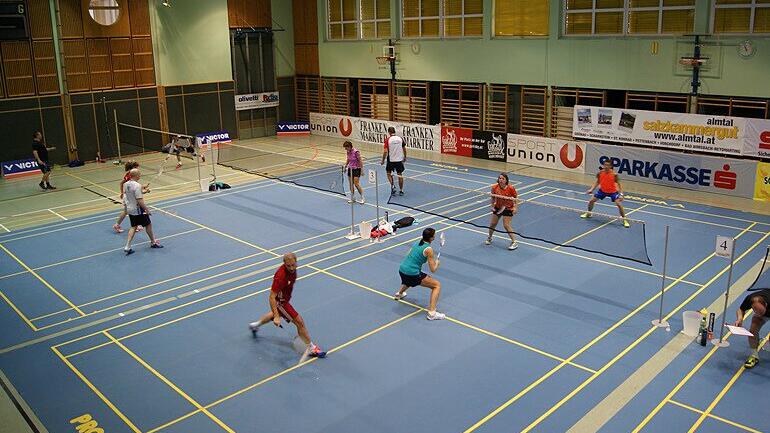 Badminton-Oldies in Vorchdorf um Edelmetall