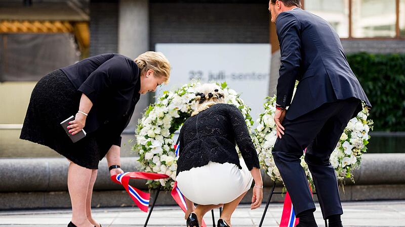 Symbolbild Gedenken Terror Norwegen