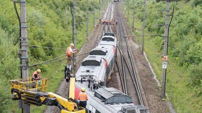 Nach Unfall: Ab heute sollen Züge wieder regulär fahren