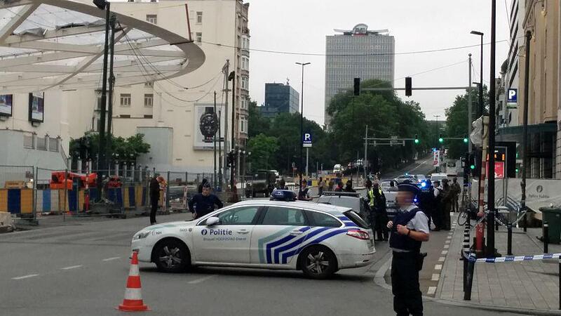 Festnahme nach Bombenalarm in Brüssel