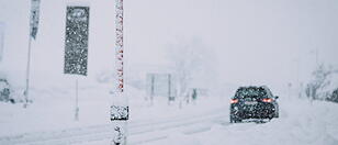 Schnee in Österreich