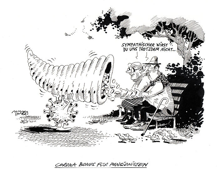 OÖN-Karikatur vom 30. September 2020
