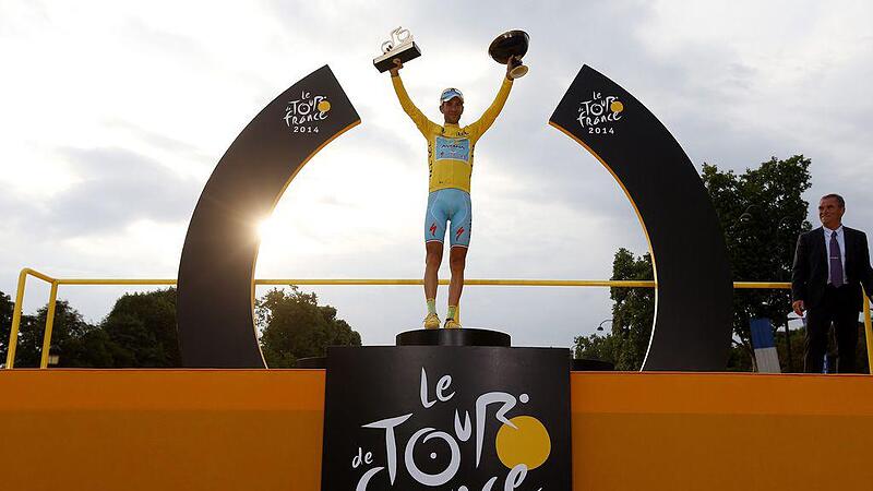 Nibali fuhr als überlegener Tour-Sieger in Paris ein