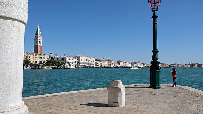 Venedig ohne Touristen und die Natur erholt sich