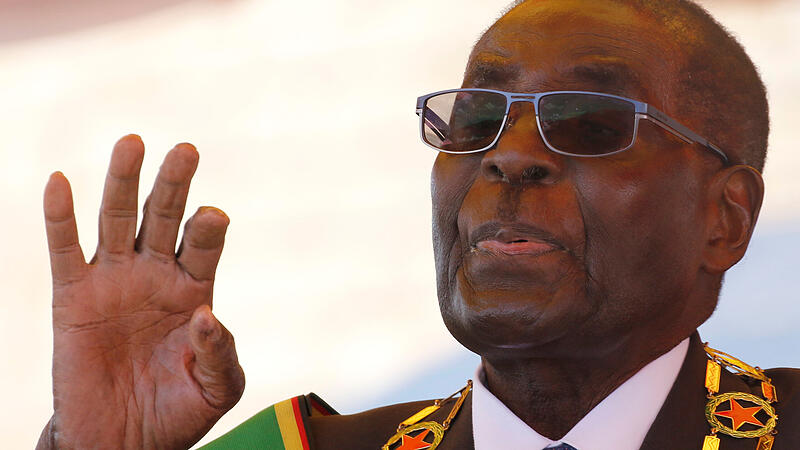 Präsident Robert Mugabe