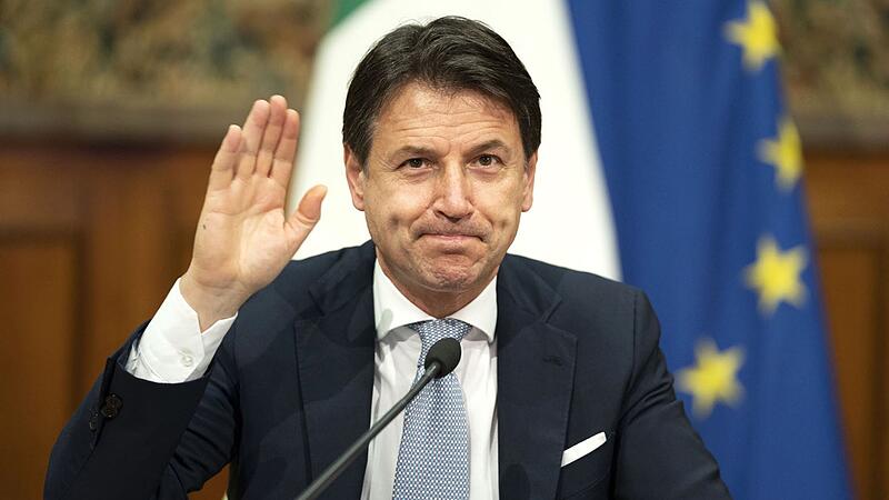 Italien: Premier Conte reicht heute Rücktritt ein