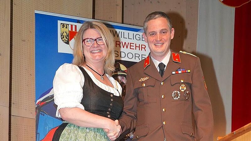 Michael Moran is the new commander of the Ohlsdorf fire brigade