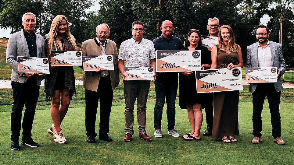 Golfturnier: 20.000 Euro für den guten Zweck