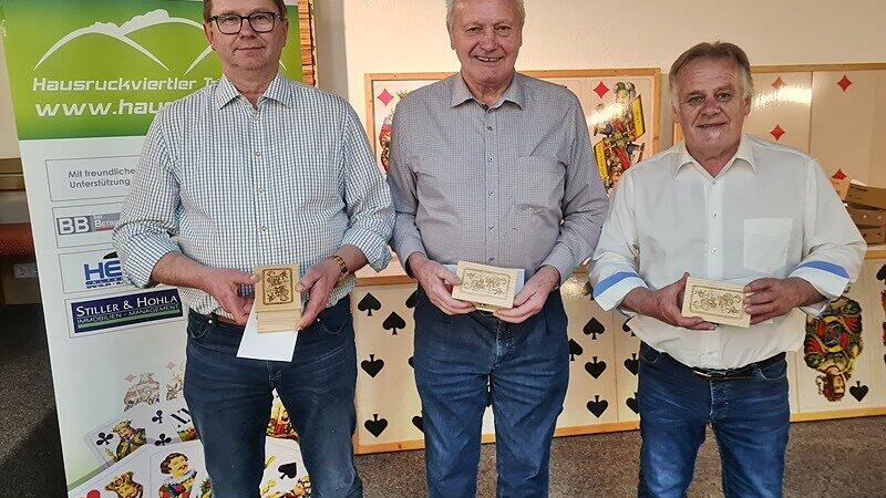 Oberndorfer gewann den Tarock-Hausruckcup