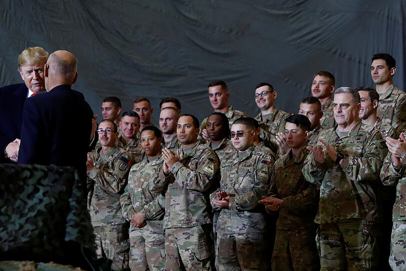 Trump: Überraschungsbesuch in Afghanistan