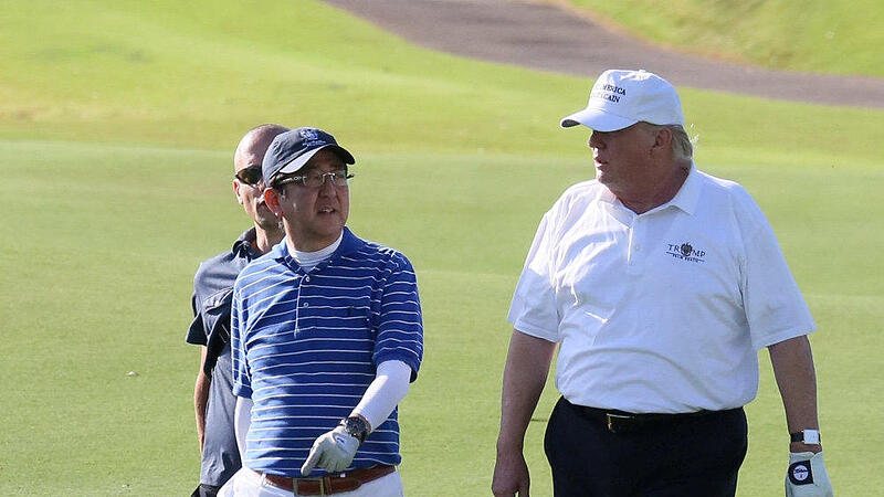 Trump: 100 Tage im Jahr am Golfplatz