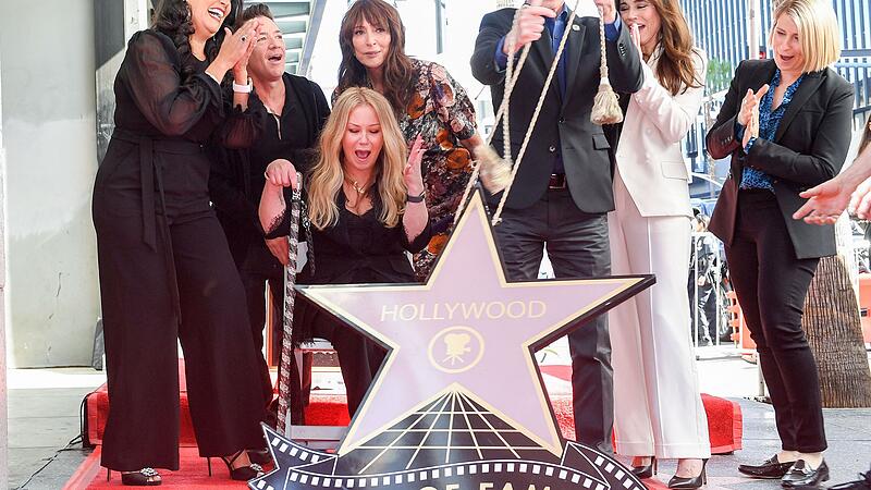 Christina Applegate got her Hollywood star