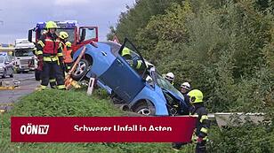 Schwere Unfall in Asten/St.Florian