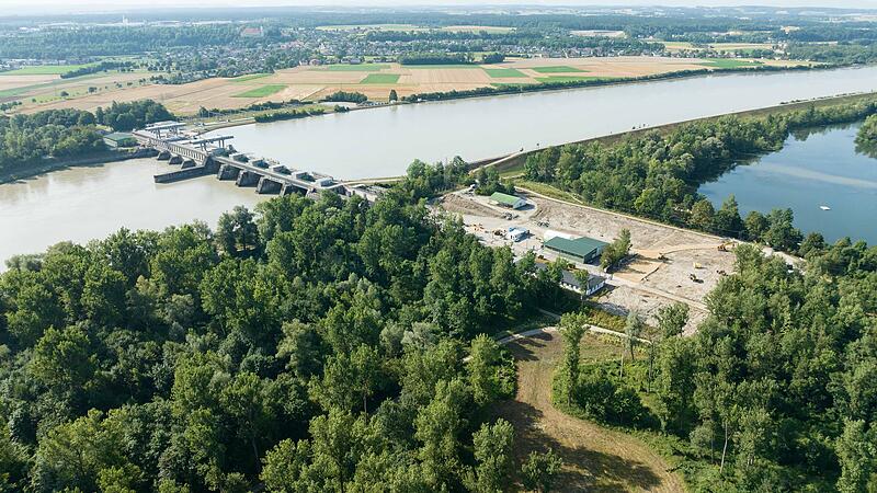 Das 70 Jahre alte Wasserkraftwerk Braunau-Simbach wird modernisiert
