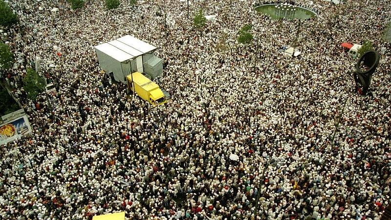 Weißer Marsch Brüssel 1996