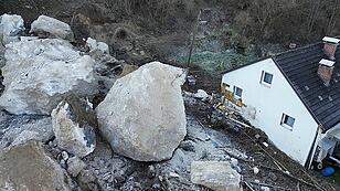 Felssturz in Steyr fordert zwei Todesopfer